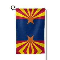 Garden Flag Arizona Flag Double Sided Small Yard Holiday Garden Flag for Outside Decor 12.5x18 Inch Square