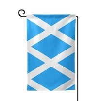 Garden Flag Flag Of Scotland Double Sided Small Yard Holiday Garden Flag for Outside Decor 12.5x18 Inch Square