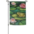 thumbnail image 1 of Garden Flag - Frog, 1 of 1