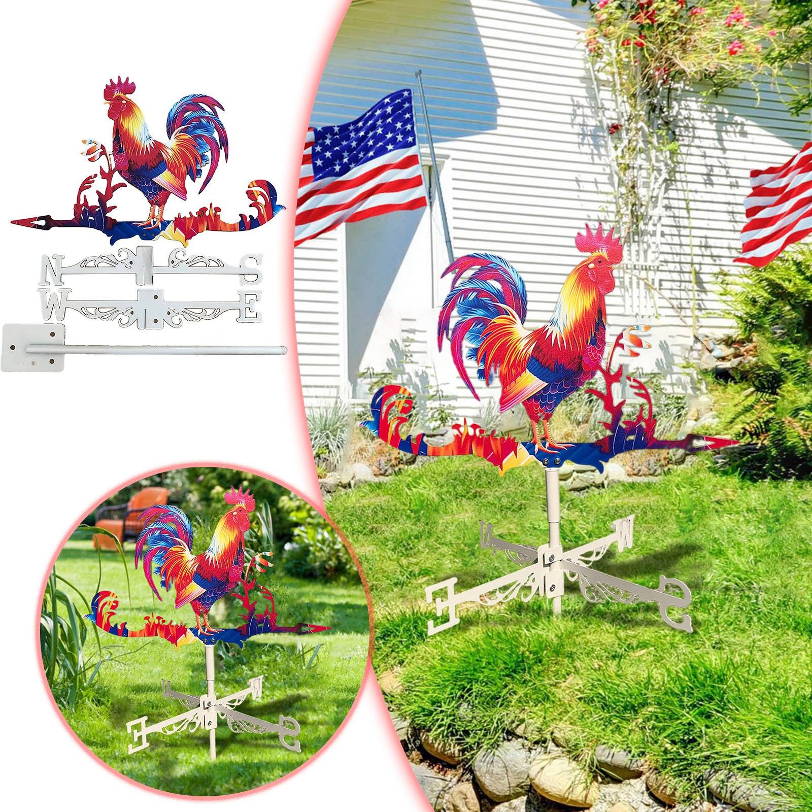 Garden Flag Holders Chain Link Fence Number Sign Post Solar Address