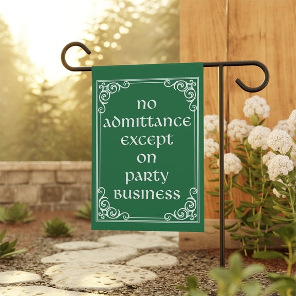 Garden Flag LOTR Speak Friend and Enter Elvish Fantasy Hobbitcore V268, 12x18 POLE NOT INCLUDED