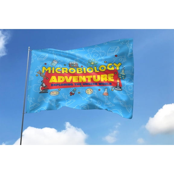 Garden Flag Lab Week Medical Tech Clinic Story Scientist Group Porch Accessory V2, 12x18 POLE NOT INCLUDED