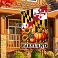 thumbnail image 1 of Garden Flag Maryland State Fall Thanksgiving, Autumn Seasonal, 12x18 POLE NOT INCLUDED, 1 of 5