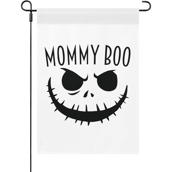 Garden Flag Mommy Boos Outdoor Flag Double Sided, Inspirational Funny Garden Flags Outside Small Garden Flags Yard Decor Mommy Boos House Flag Banners