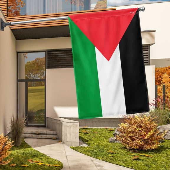 Garden Flag Palestine Palestinian, National Heritage, 12x18 POLE NOT INCLUDED