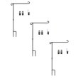 thumbnail image 1 of Garden Flag Pole Stand Holder, Garden Flags for Outside with Flag Stopper and Clip Christmas Garden Flag, Outdoor Decor Decoration Fits 12.5inch X 18inch Mini Flags, 1 of 7