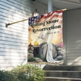 thumbnail image 1 of Garden Flag Rolling Stone Resurrection Easter, Spiritual, 12x18 POLE NOT INCLUDED, 1 of 5