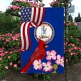 thumbnail image 1 of Garden Flag Virginia State Cardinal and Dogwood Flower, State Botanical, 12x18 POLE NOT INCLUDED, 1 of 5