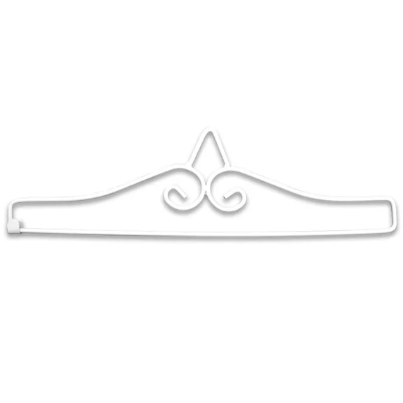 Garden Flag Wall Hanger Hanging Wall Display For Garden Flag In White