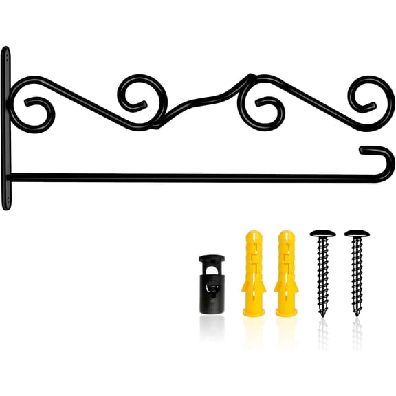 Garden Flag Wall Hanger for Outside,Garden Flag Holder,Mailbox Flag Holder,Banner Hanger for Decoration Ideal for Flag with Width Smaller Than 13.8"(1 Pack)$$Garden & Patio