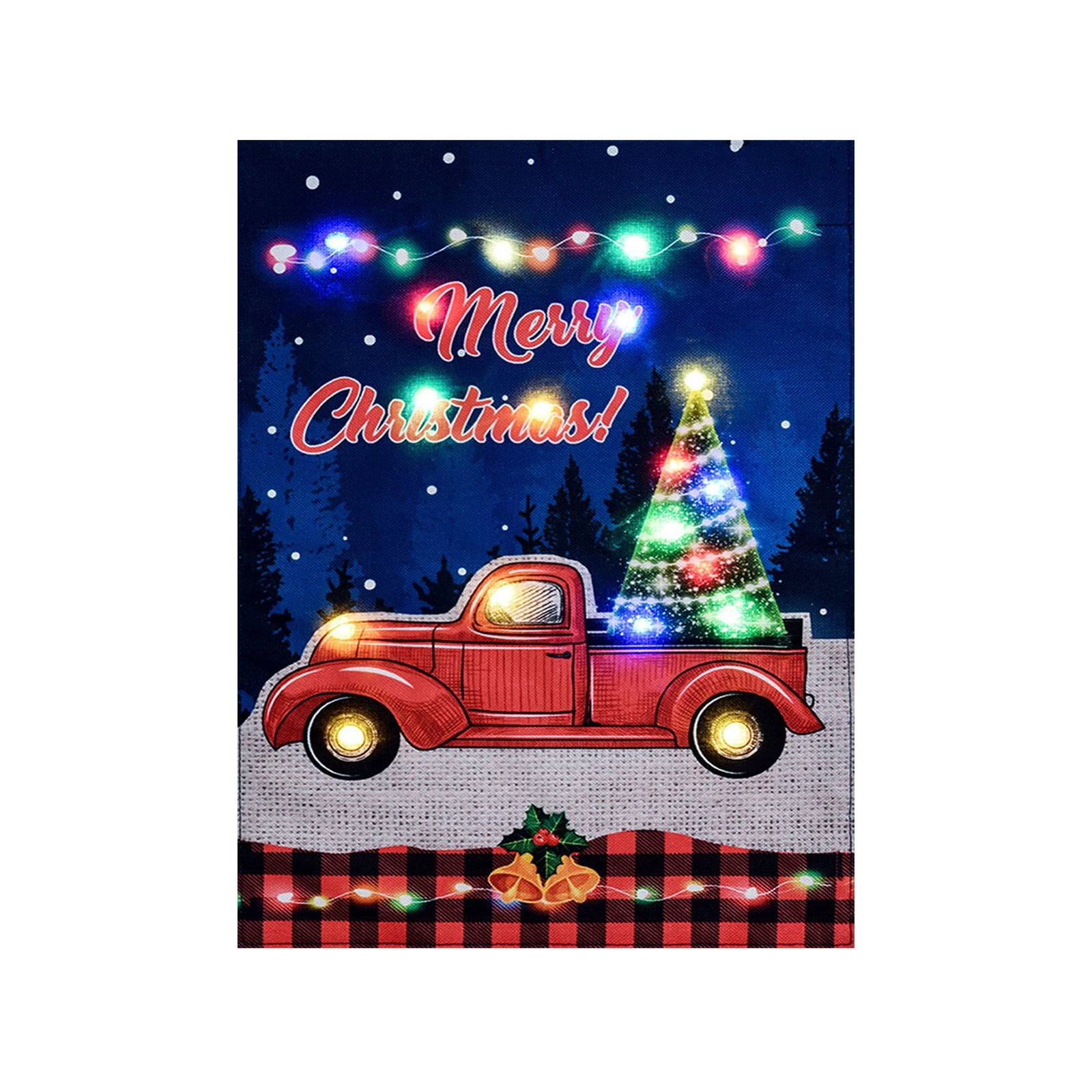 Grinch Plug Garden Flags Christmas Grinch, Christmas Garden Flags 12×18 Inch LED ...