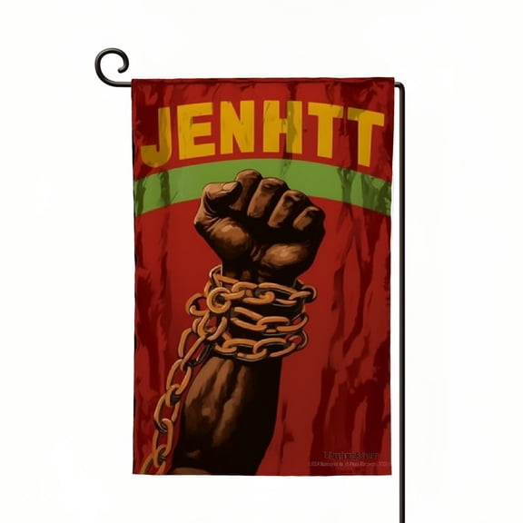 Garden Flags For Outside Black Freedom Day Emancipation Day Afro Gifts Decorations Outdoor Yard House Patio Porch Double Sided