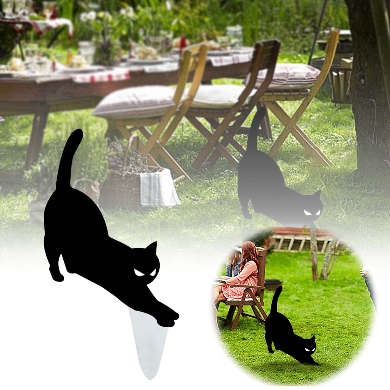 Garden Flags for All Seasons with Stand Cat Themed Wooden Ground Stake