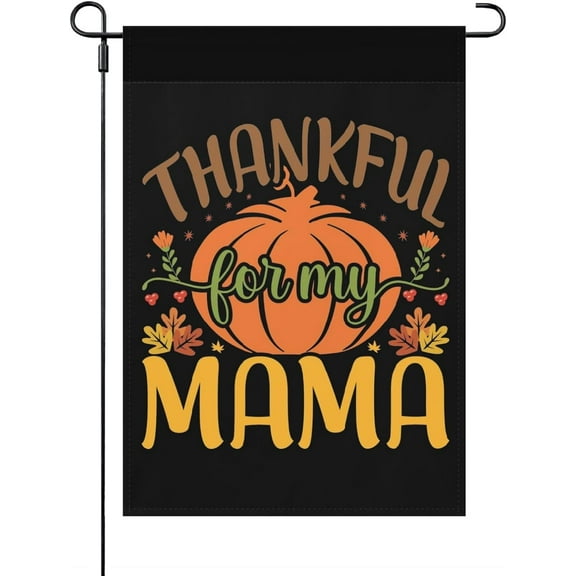 Garden Flags thankfuls for my mama Outdoor Flag, Inspirational Yard Flags Farmhouse House Flags Outdoor Sign thankfuls for my mama Outdoor Flags Banners