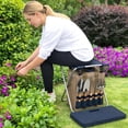 thumbnail image 1 of Garden Folding Gardener Stool with Gardening Tools Insulation Garden Bags Plus 5 Garden Tools and Gardening Kneeler Ideal Gift for Mother's Day/Father's Day (Navy Blue), 1 of 7