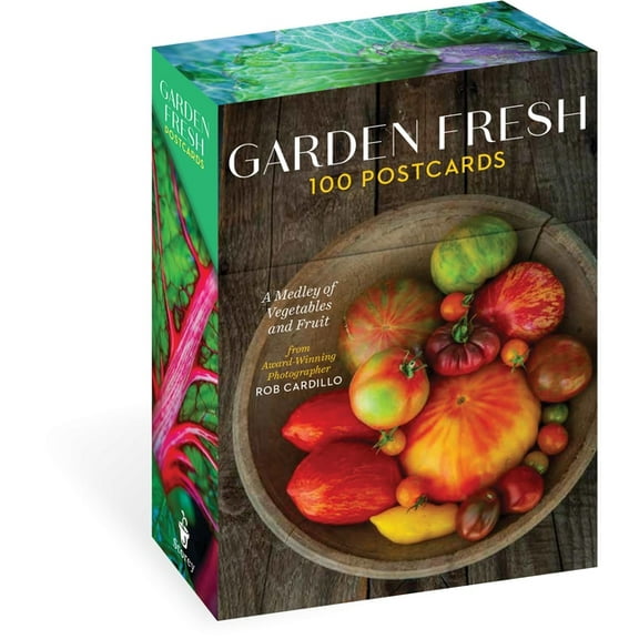 Garden Fresh, 100 Postcards : A Medley of Vegetables and Fruit from Award-Winning Photographer Rob Cardillo (Cards)