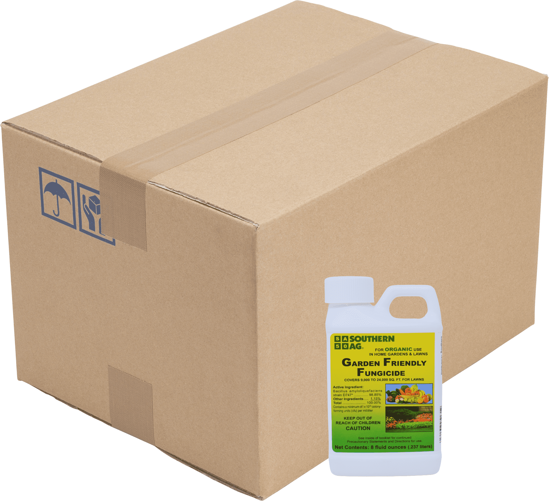 Garden Friendly Fungicide Case (12 x 8 fl oz Bottles) by Southern Ag Garden Friendly Fungicide Case (12 x 8 fl oz Bottles) by Southern Ag