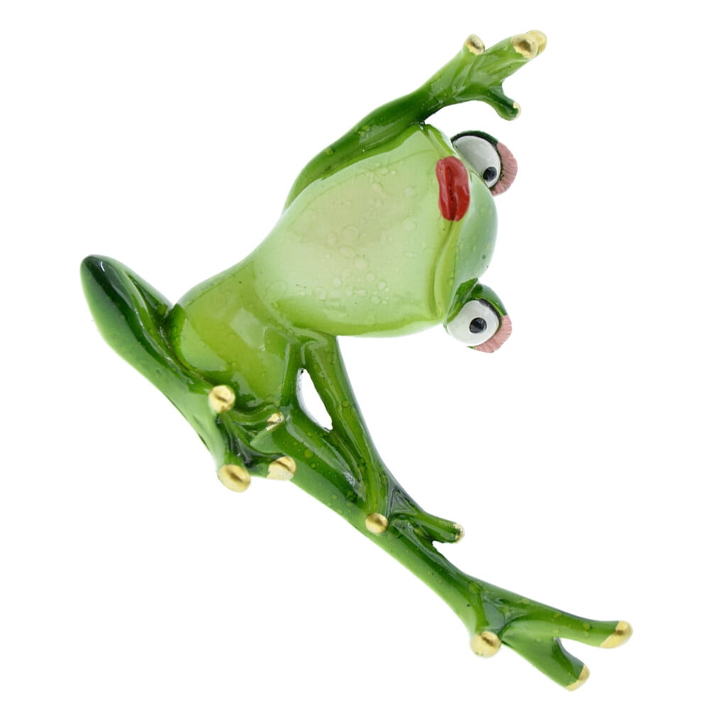 Garden Frogs Statues Decorative Resin Frogs Figurines Crafts Home