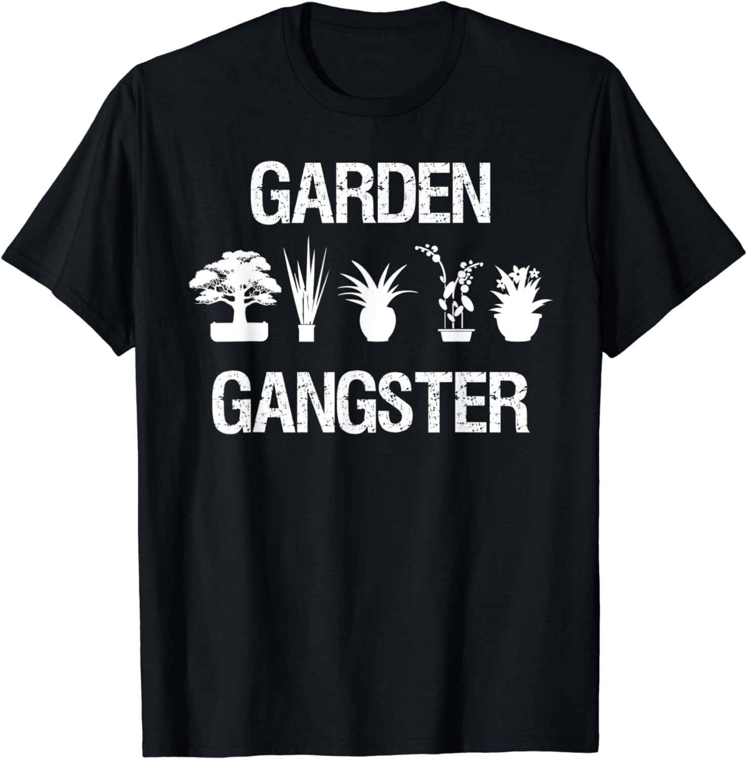 Garden Gangster! Funny Gardener Farmer Spring Gift shirt - Walmart.com