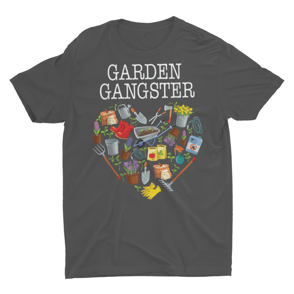"Garden Gangster" T-Shirt: Fun Way to Show Off Your Love for Gardening!