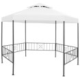 thumbnail image 1 of vidaXL Gazebo Outdoor Canopy Tent Patio Pavilion Wedding Party Tent Sunshade, 1 of 23