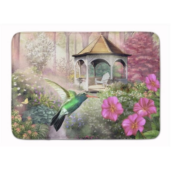 Garden Gazebo Hummingbird Machine Washable Memory Foam Mat