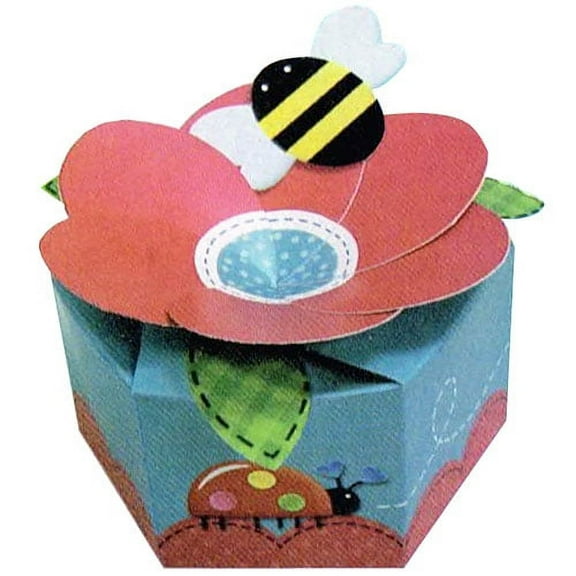 Garden Girl Favor Boxes (6ct)