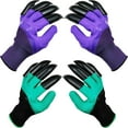 thumbnail image 1 of Garden Gloves with Claws,Claw Gardening Gloves for Digging,Planting, Weeding, Seeding-Waterproof for Men and Women, 1 of 9