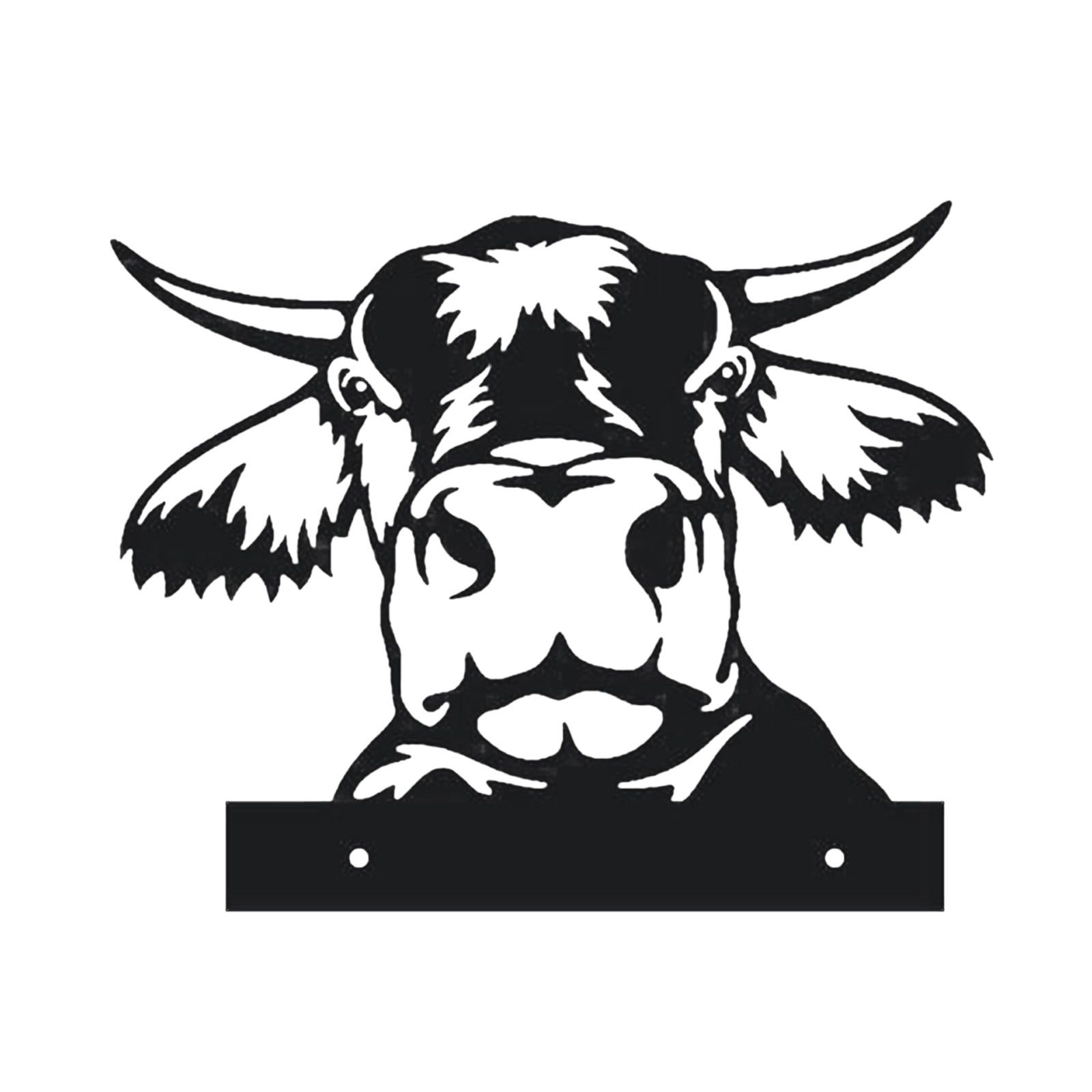 Garden Glow Decorations Farm Peeping Animal Metal Arts Outdoor Garden