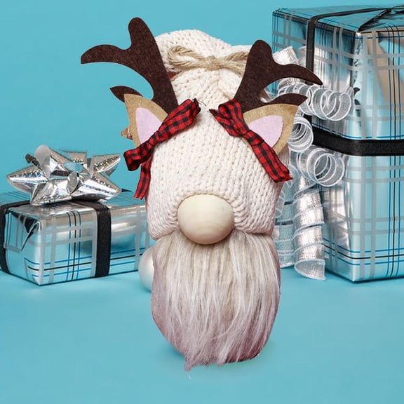 Garden Gnome Faceless Doll, Mini Dwarf Expressionless Art Figure, Halloween Horror Decor - Handcrafted Unique Expressionless Sculpture With Intricate Details For Shelf Tabletop