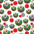 thumbnail image 1 of Garden Gnome with Toadstools Premium Gift Wrap Wrapping Paper Roll, 1 of 3