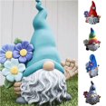 thumbnail image 1 of Garden Gnomes Statue Outdoor Decor,Gnomes Garden Decorations,Indoor gnome Figurine Woodstone Color for Home Decoration, 1 of 7