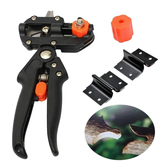 Garden Grafting Cutting Tool 2025 New 2 In 1 Grafting Scissors Heavy Duty Pruning Shears Trimming Fruit Tree Pruning Tools