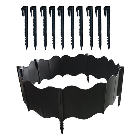 Garden Grass Lawn Edge Border Fence For Separating Lawn Flower Bed Garden Supplies Landscape Edging Yard Garden