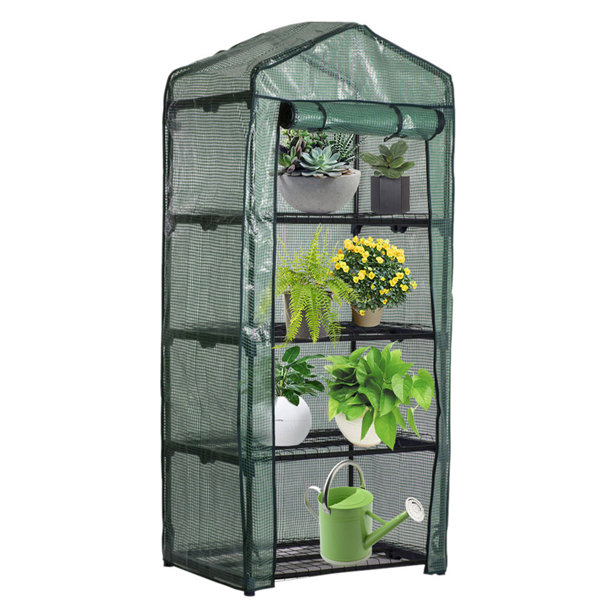 Garden Greenhouse Cover Garden Replacement Cover for 4 Tier Greenhouse