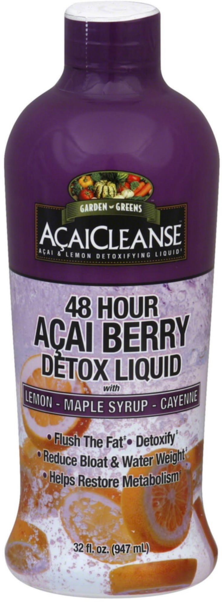 Garden Greens AcaiCleanse 48 Hour Acai Berry Detox Liquid with