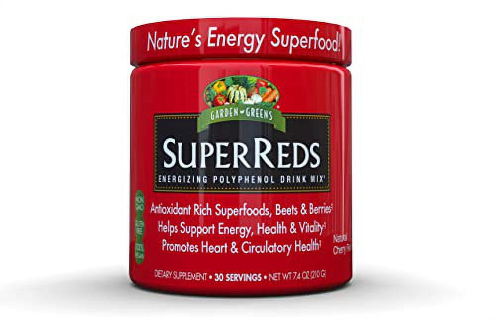Garden Greens Super Reds Energizing Polyphenol Superfoods, Antioxidants