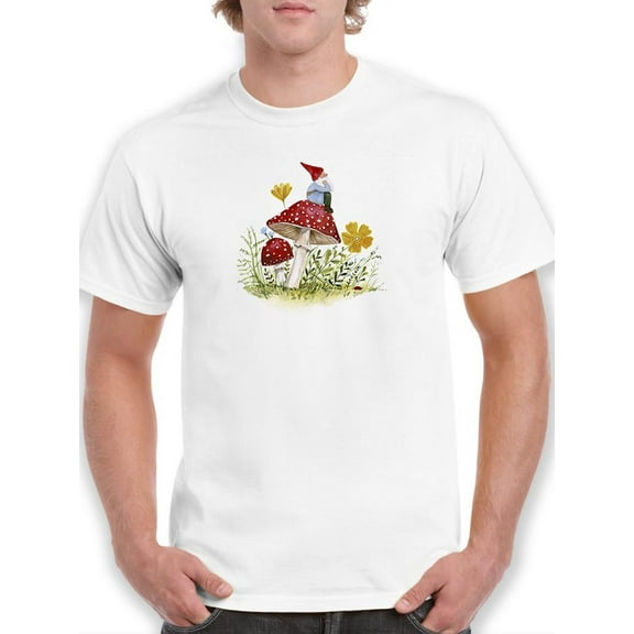 Garden Guardian I. T-Shirt Men -Victoria Borges Designs, Male Medium