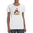 thumbnail image 1 of Garden Guardian I. T-Shirt Women -Victoria Borges Designs, Female 4X-Large, 1 of 4