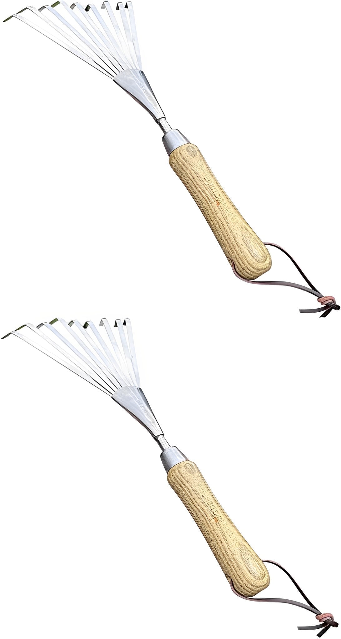 Garden Guru Eco Hand Rake Soil Tiller - 100% Recycled Stainless Steel ...