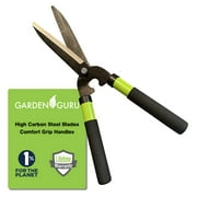 Garden Guru Hedge Shears Clippers for Trimming, 15 inch High Carbon Steel Hedge Clippers with Comfort Grip Handle 4 Pack