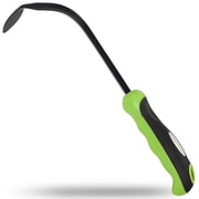 Garden Guru Hook Weeder Tool & Cultivator with Ergonomic Handle   High Carbon Steel Root Weed Puller Cultivator for Dandelion Weeding, Digging, Edging, Planting - Lightweight & Rust Resistant 4