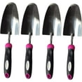 thumbnail image 1 of Garden Guru Super Strong Garden Trowel Hand Shovel, Rust Resistant Stainless Steel, Perfect Gardening Tools, Weeding, Transplanting and Digging, Pink (4 Pack), 1 of 8