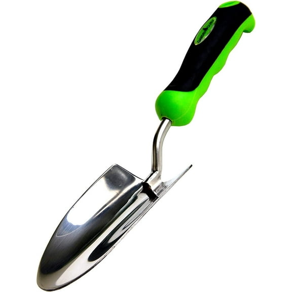 Garden Guru Ultimate Gardening Tool, Super Strong Stainless Steel with Ergonomic Grip for Effortless Weeding, Transplanting, and Digging