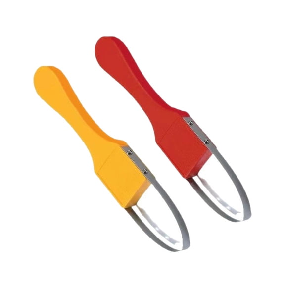 Garden Hand Loop Weeder Tool -Root Remover with Stainless Steel Loop, Portable Gardening Tool for Weeding & Loosening Soil, Handheld Weeder