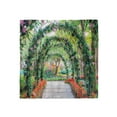 thumbnail image 1 of Garden Head Scarf, Flower Arches Plants, Head Wrap, 3 Sizes, by Ambesonne, 1 of 2