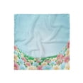 thumbnail image 1 of Garden Head Scarf, Meadow Daisies Pansies, Head Wrap, 3 Sizes, by Ambesonne, 1 of 2