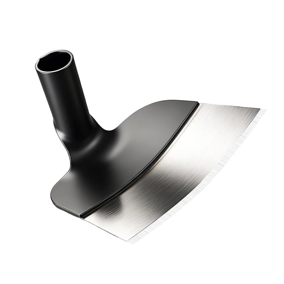 Garden Hoe Head ,Gardening Agriculture, Weeding Tool Replacement Steel Round Eye Hoe Attachment