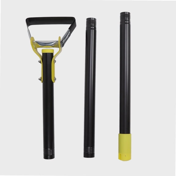 Garden Hoe Tool,Garden Hula Hoes Stirrup Hoe Adjustable Long Handle Loop Stirrup Hoe Stainless Steel Action Hoe with Adjustable Actionfor Gardening Weeding[3 sections]