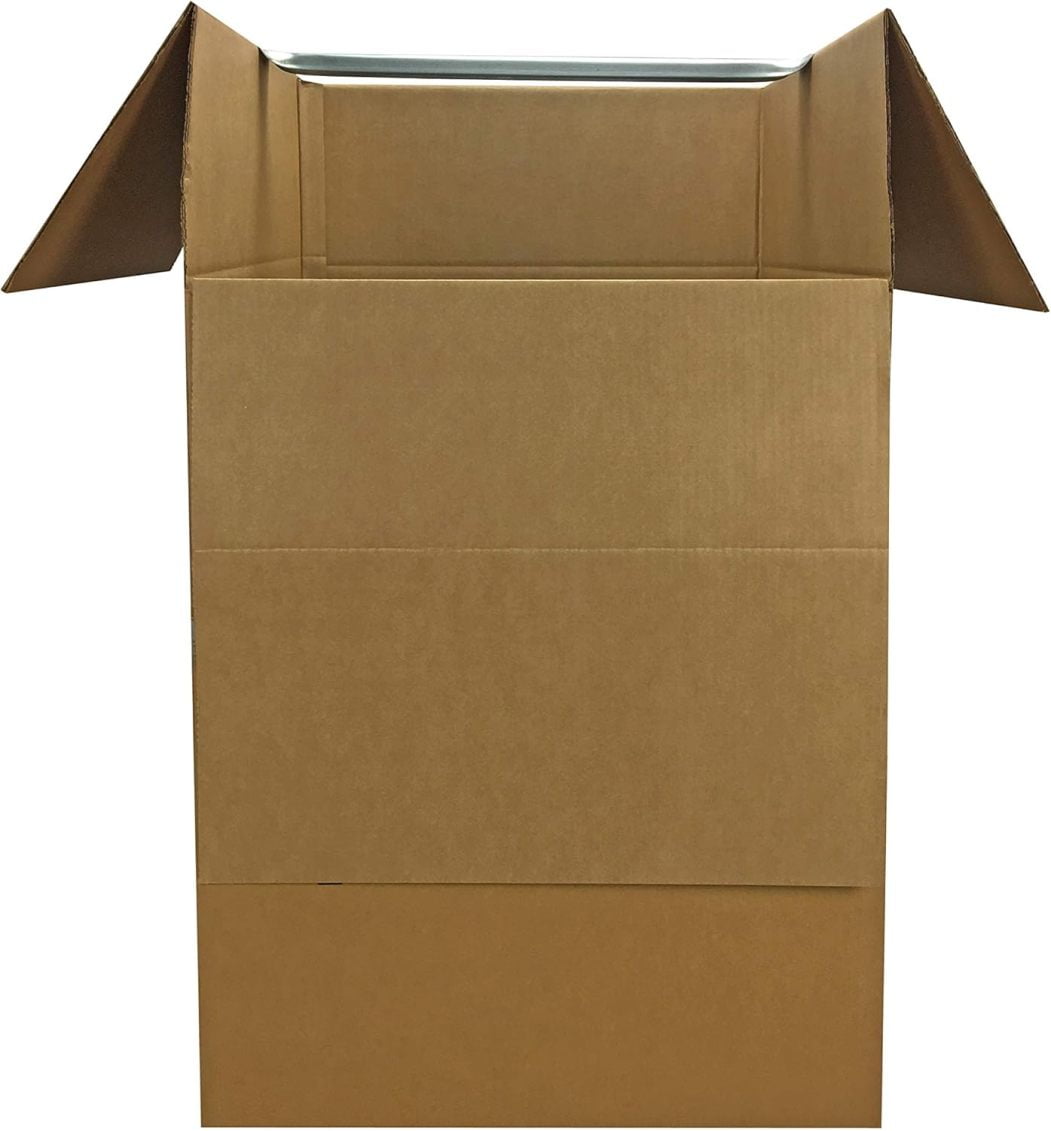 Moving Boxes Bundle, Wardrobe Boxes 4-Pack, Wardrobe Clothing Moving Boxes With Bar, Space Savers Wardrobe Boxes, Moving Boxes With Hanger, Wardrobe Moving Boxes